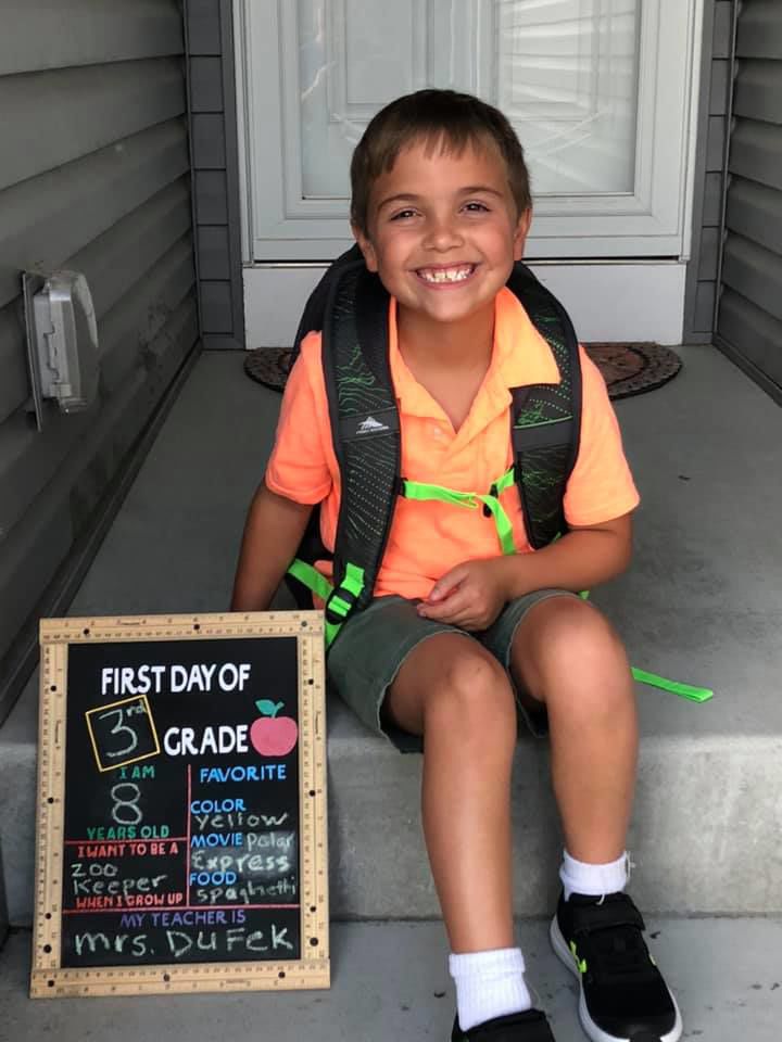 Aiden 3rd grade